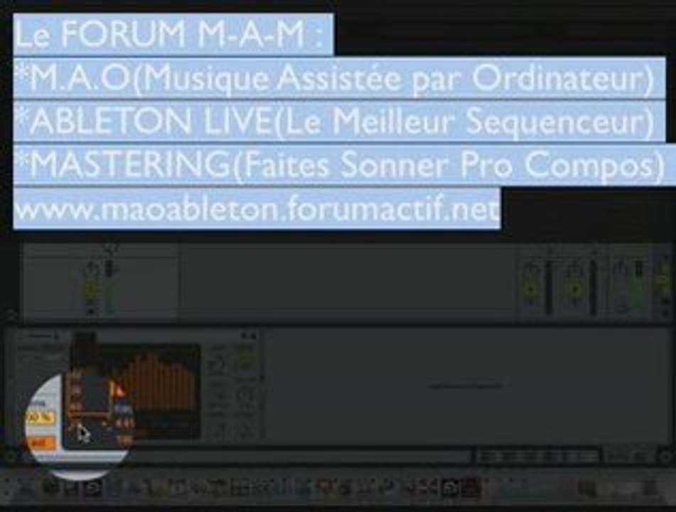 ABLETON LIVE 8 VOCODER