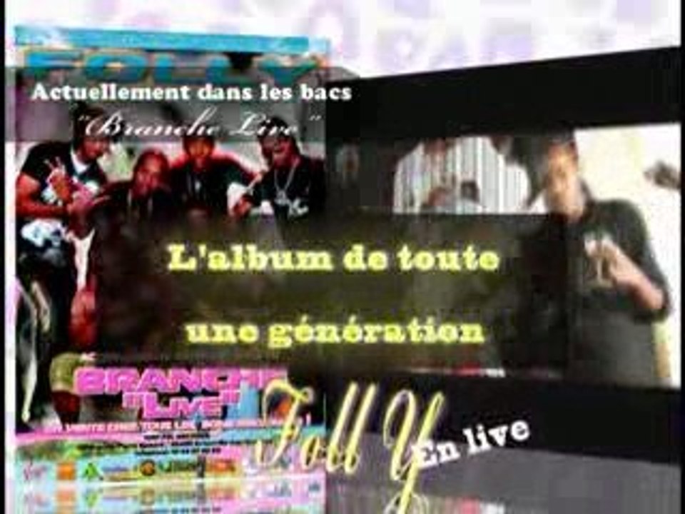 FOLLY BRANCHE LIVE