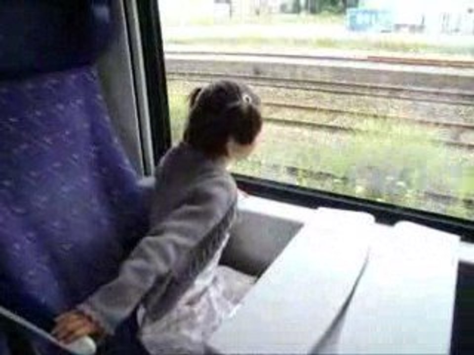 mon premier voyage en train