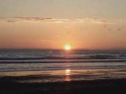 Coucher de soleil monté