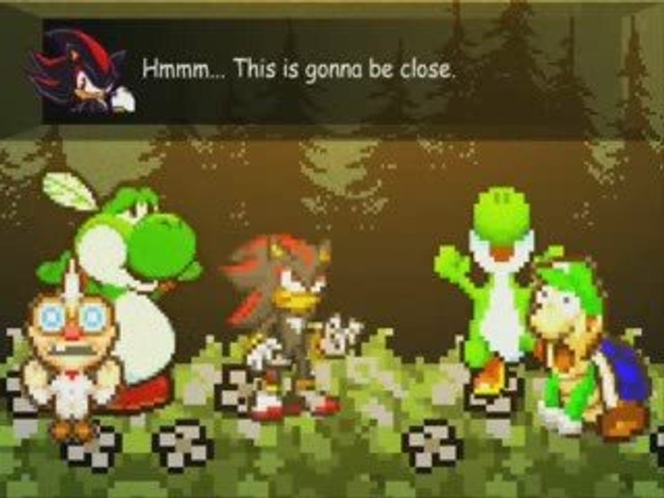 SMBZ Battles: Super Sonic & Mario VS Super Mecha Sonic