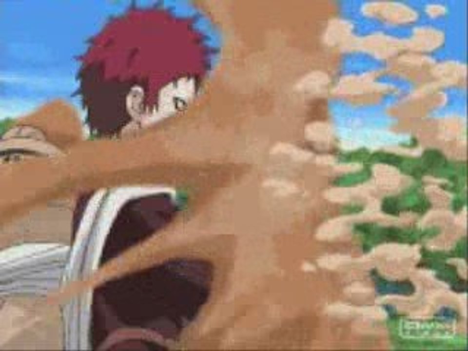 lee et gaara vs kimimaru