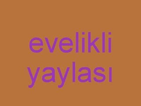 sivas koyulhisar aksu köyü yaylasından görünüm