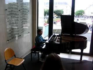 Moi à la fête de la musique...