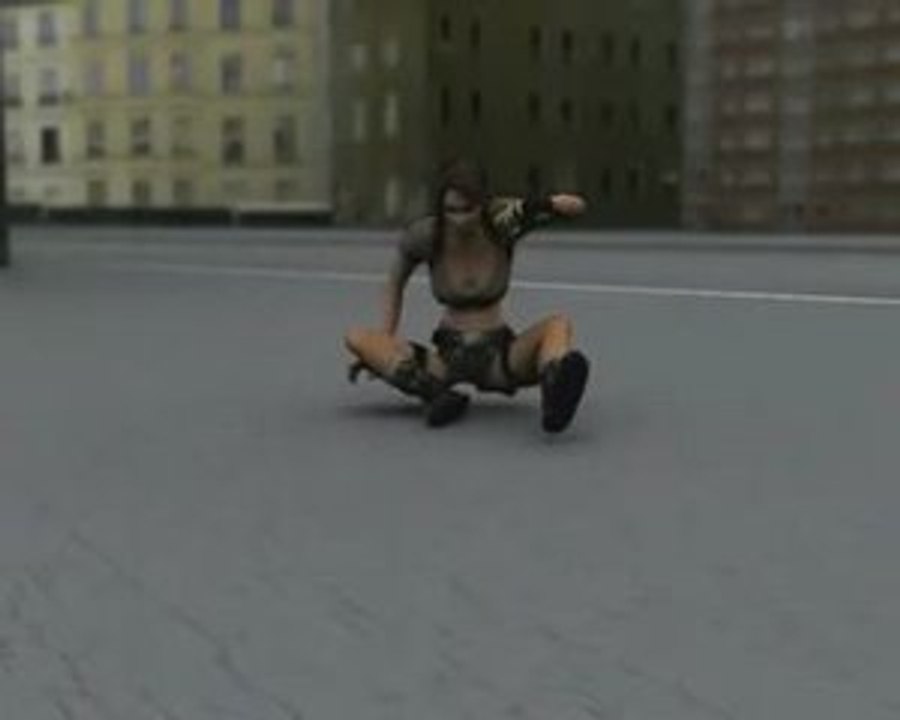 lara croft vs pain 3D
