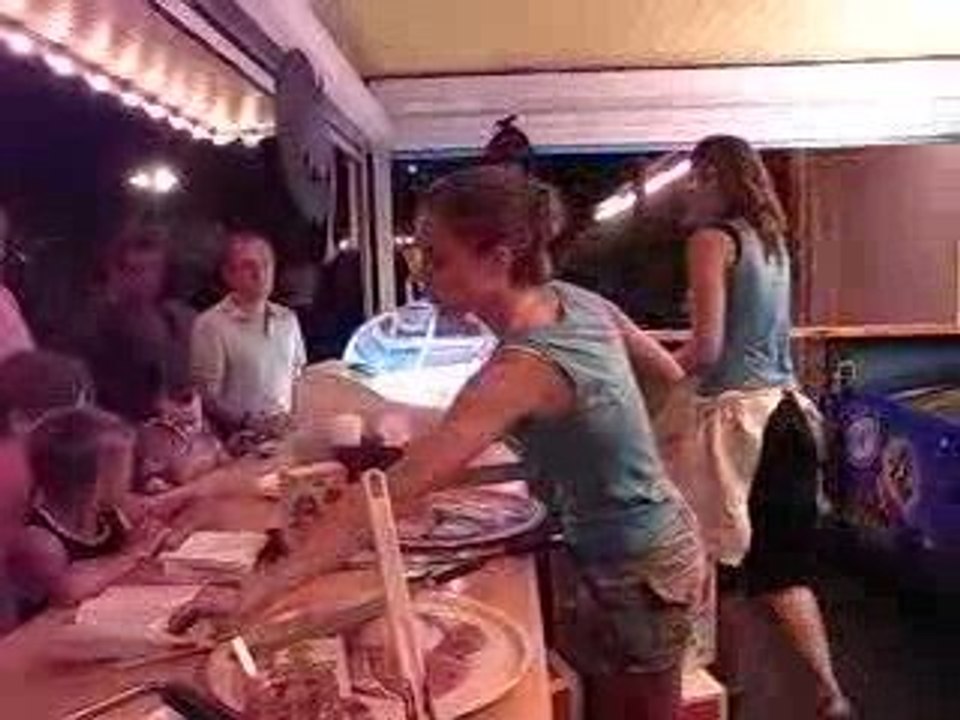 Creperie Camping Les Marsouins Argeles Juillet 2009