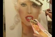 Christina Aguilera airbrushing