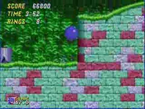 sonic 2 walktrough 3)Combat sur les totem