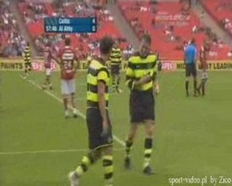 CELTIC 4-0 AL AHLY BUT MCDONALD