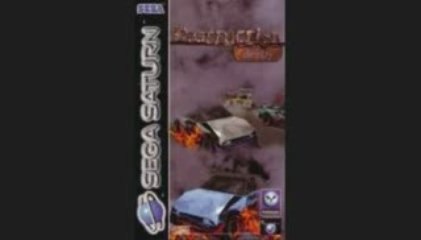 Destruction Derby - game over - [SEGA SATURN]