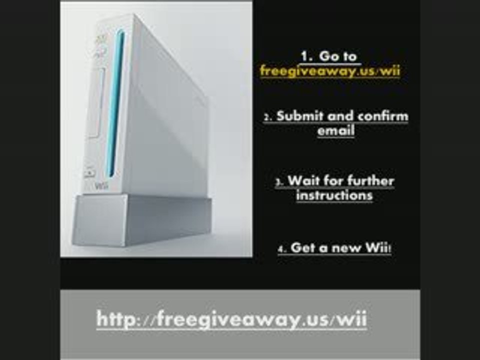 Free Nintendo Wii Special Giveaway