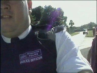 Legal observers blocked by police