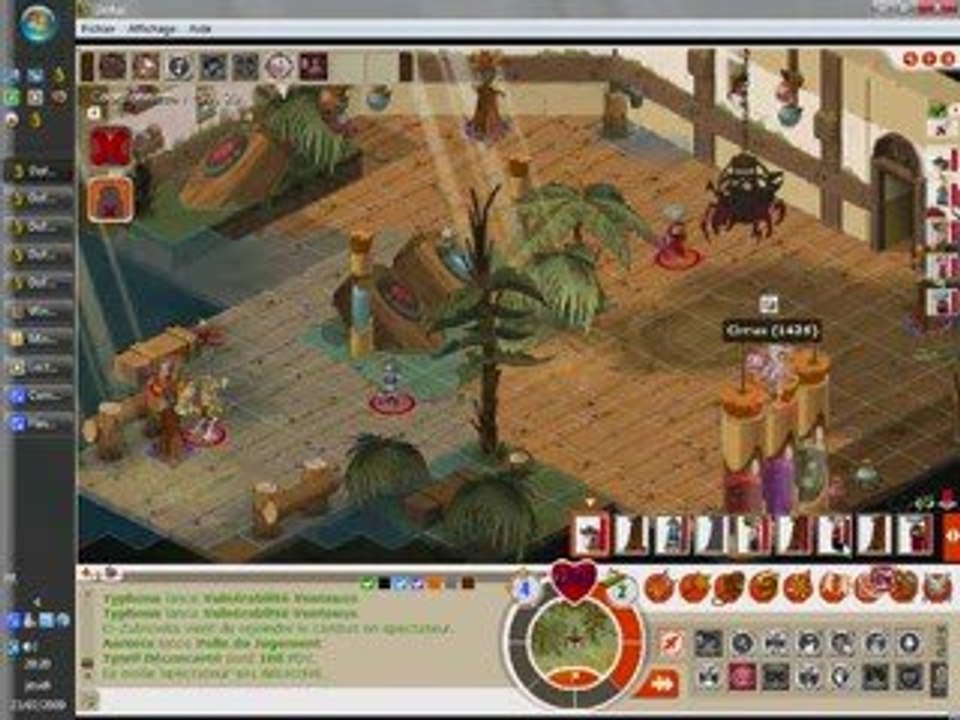 DOFUS, Krepusculs Sacri dommage lvl 199 Sur maimane