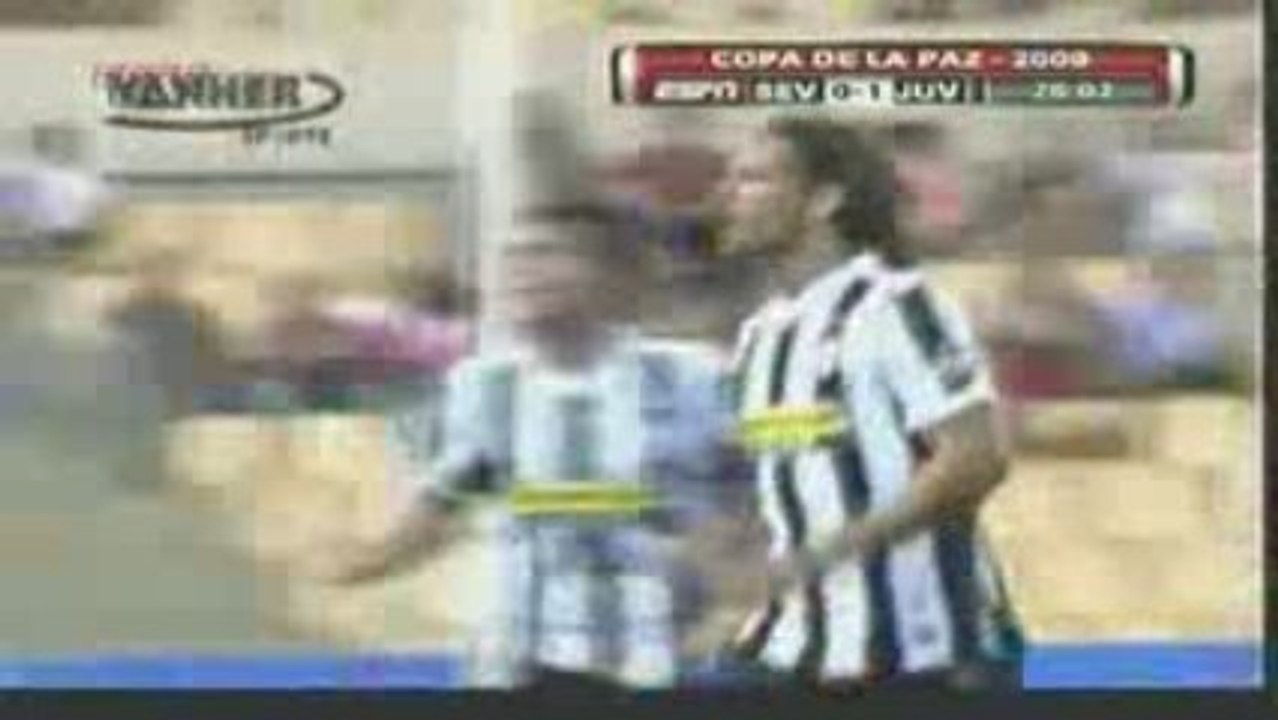 Siviglia - Juventus 1 - 2 Gol Amauri e Iaquinta - Peace Cup
