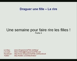 Comment draguer une fille - Le surnom personnalisé