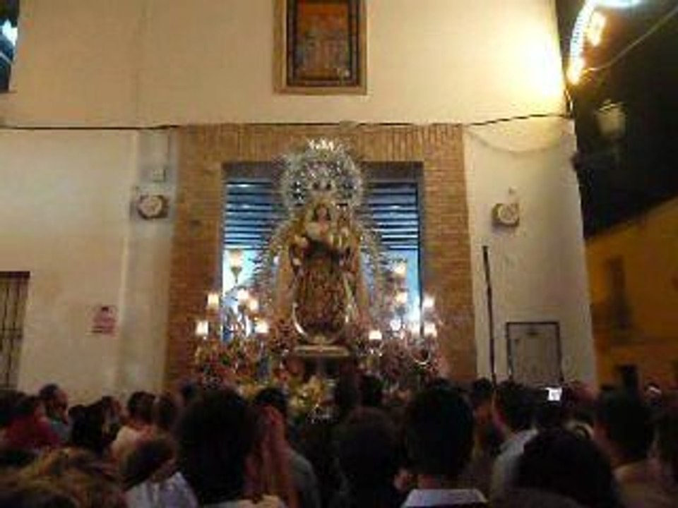 Entrada de la Virgen del Carmen. Sanlúcar la Mayor 09