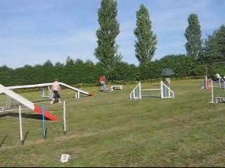 1er concours d'agility de Coco, 16/07/09, Open