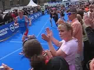 triathlon Hambourg-Course à pied