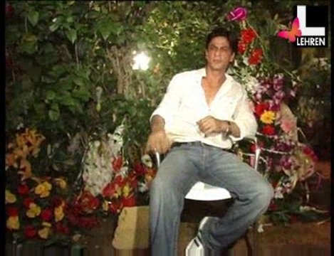 Bollywood actor Shah Rukh Khan scared?