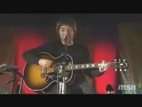 Oasis - Noel Gallagher & Gem Archer Fade Away acoustic