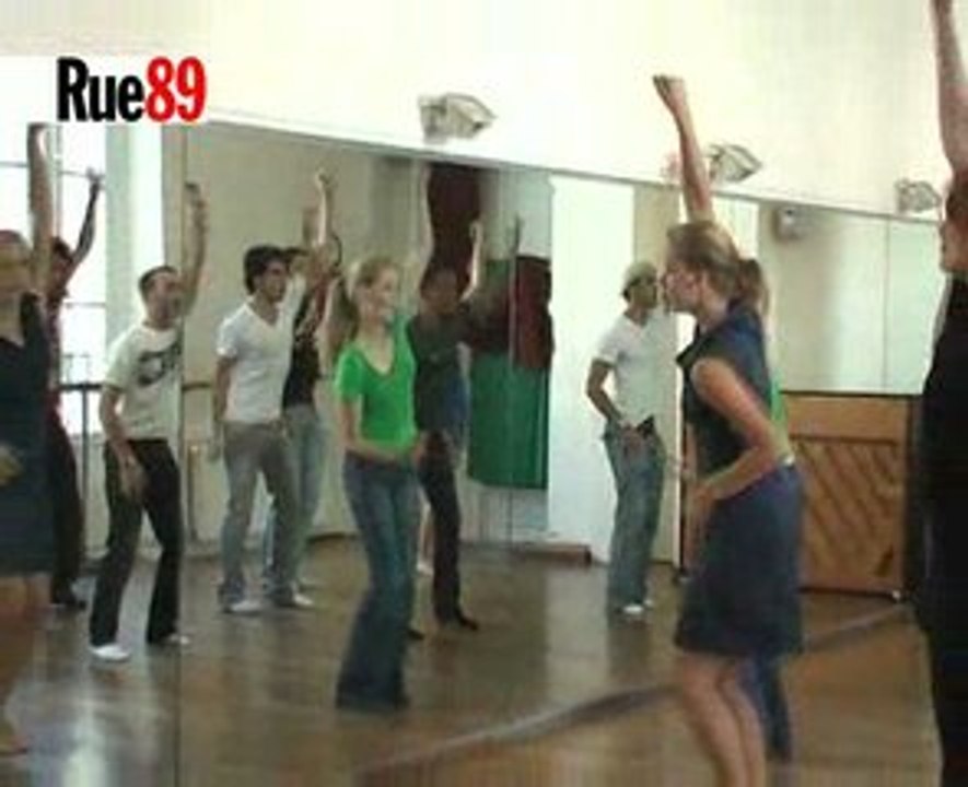 Répétition Flash mob Paris 1