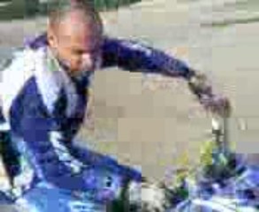 petit slalom en 350 banshee