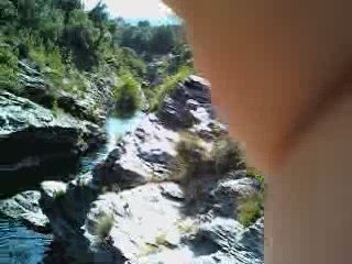moi entrin de sauter a fontanone o moin 10m de haut