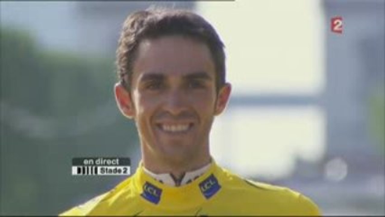 Hymne danois pour Contador