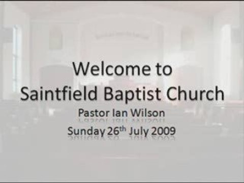 260709 Gospel Service Part 1