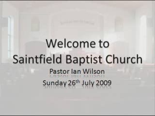 260709 Gospel Service Part 1