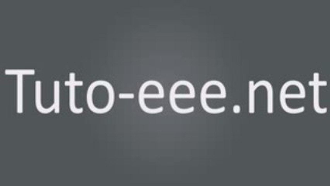 After Effects - Tuto-eee.net