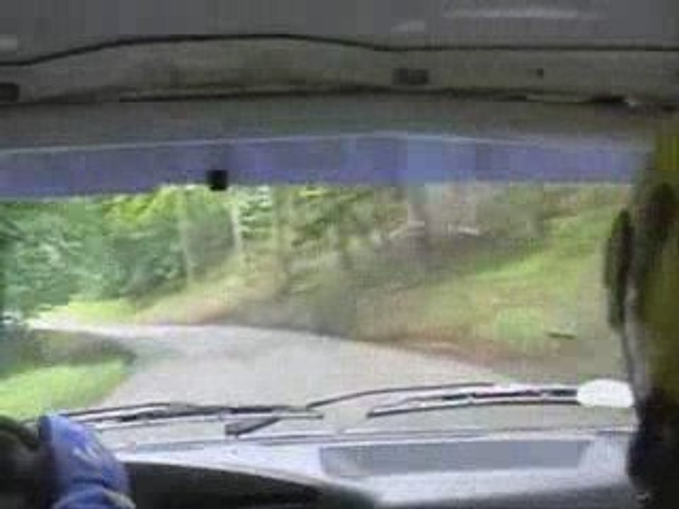 rallye Kalt-Bec 2009: cam embarquée ES1 - 309 GTI16 grA
