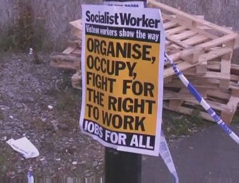 Vestas wind turbine factory occupation