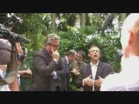 Visite à Brutus 2, lion rescapé d'un cirque