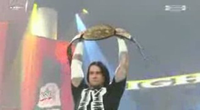 CM Punk vs Jeff Hardy Title match 1/3