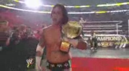 CM Punk vs Jeff Hardy Title match 3/3
