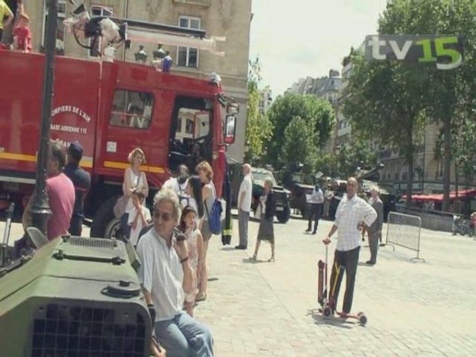 le 14 juillet à la Mairie du 15ieme