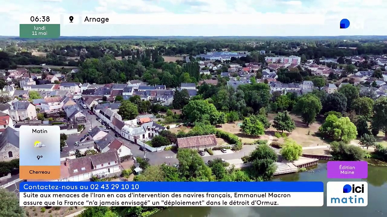 11/05/2026 - ici matin par ici Maine en vidéo