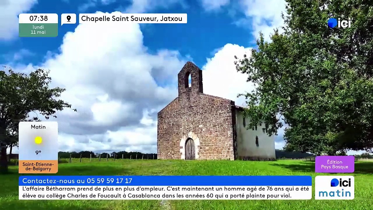 11/05/2026 - ici matin par ici Pays Basque en vidéo