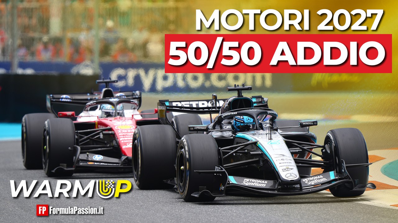 L'ADUO STA ARRIVANDO, ADDIO al 50/50 ELETTRICO | WarmUp F1 202 - 11/5