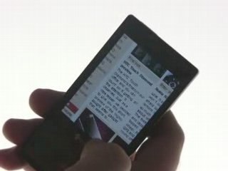 HTC Diamond browser 2