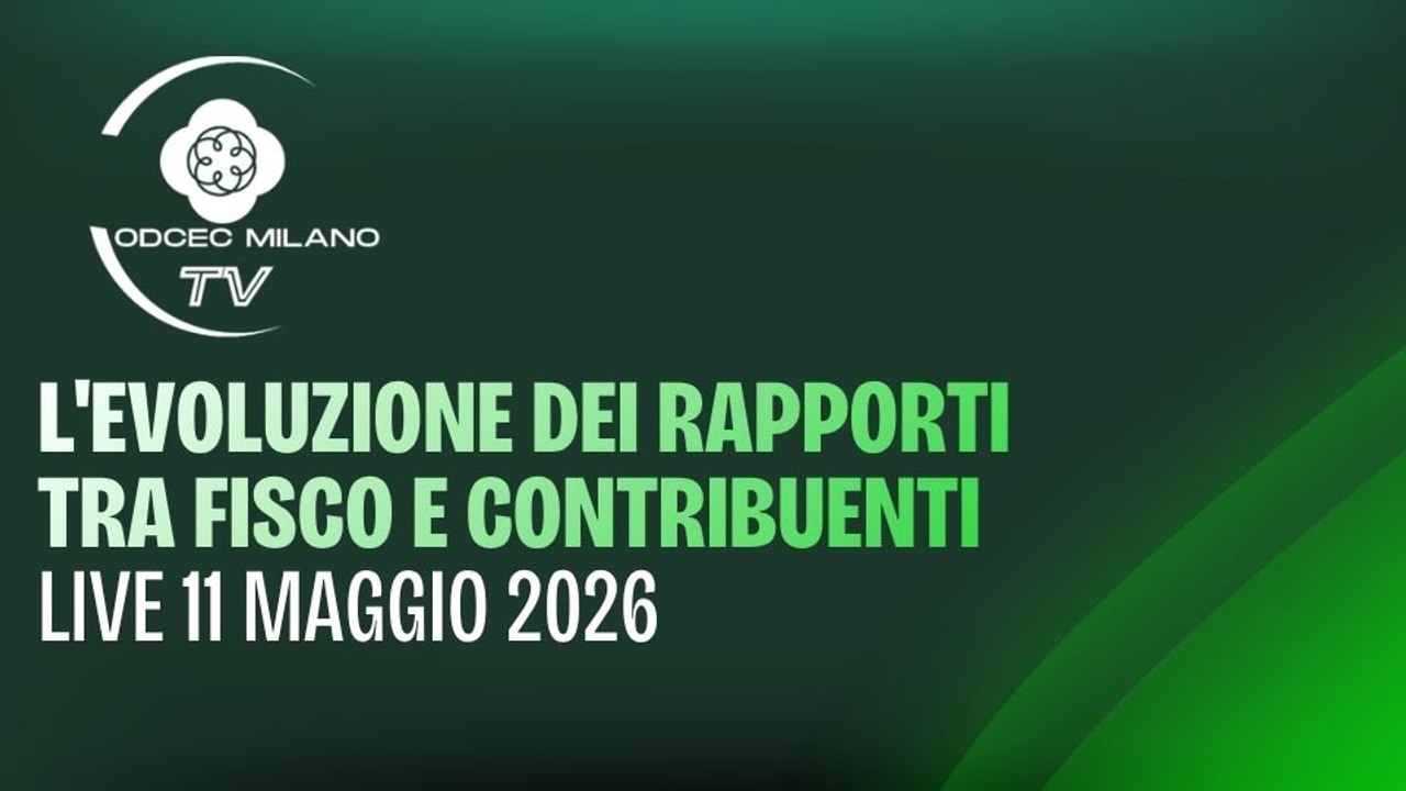 L'Evoluzione dei Rapporti tra Fisco e Contribuenti LIVE