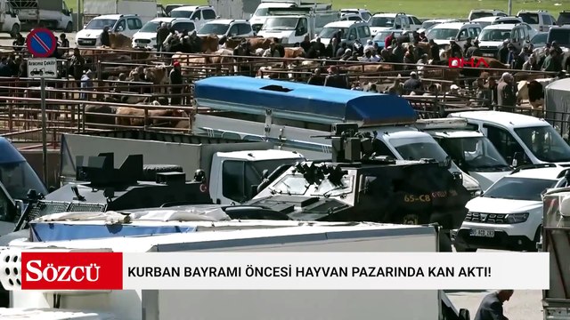 Kurban Bayramı öncesi hayvan pazarında kan aktı! 1 ölü, 13 yaralı