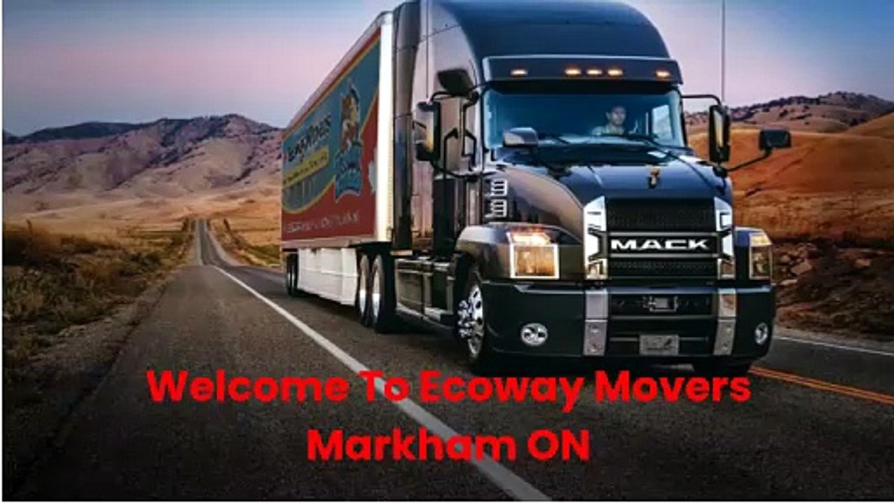 Ecoway Movers : Best Moving Company in Markham, ON