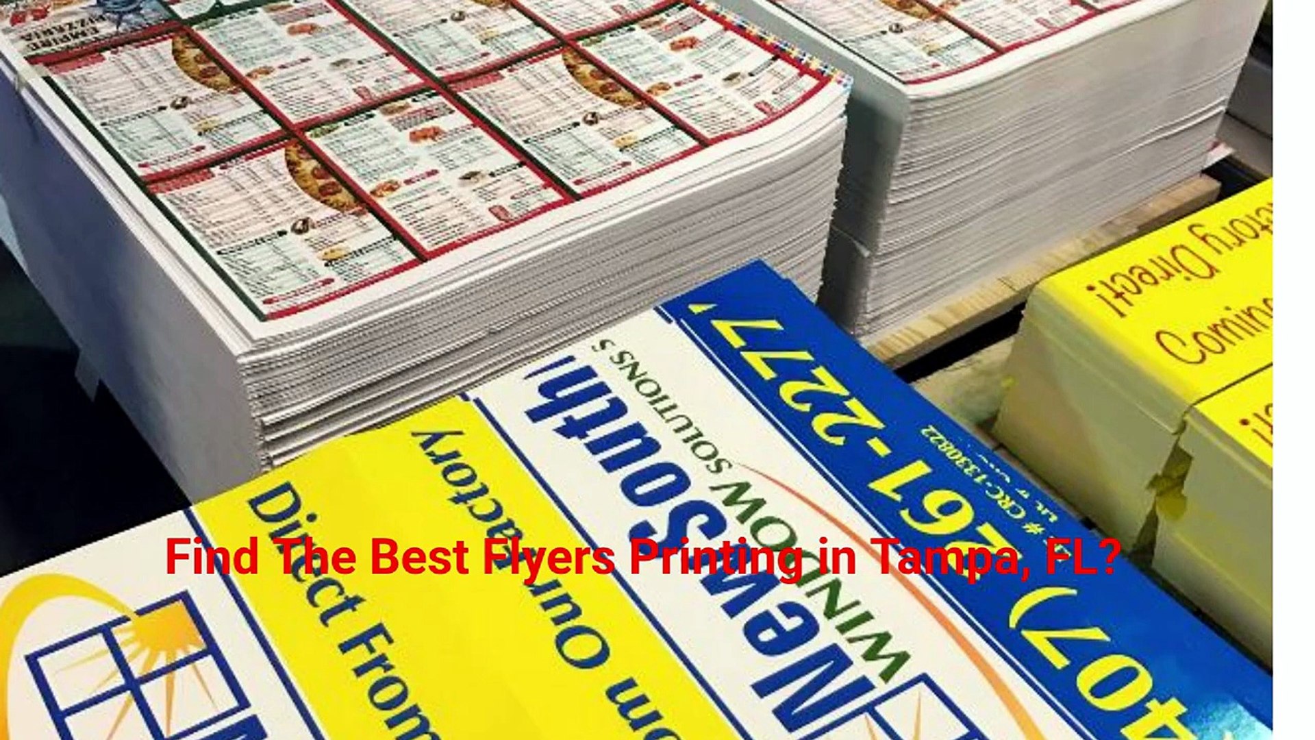 ⁣Turf Signs | High-Quality Flyers Printing in Tampa, FL