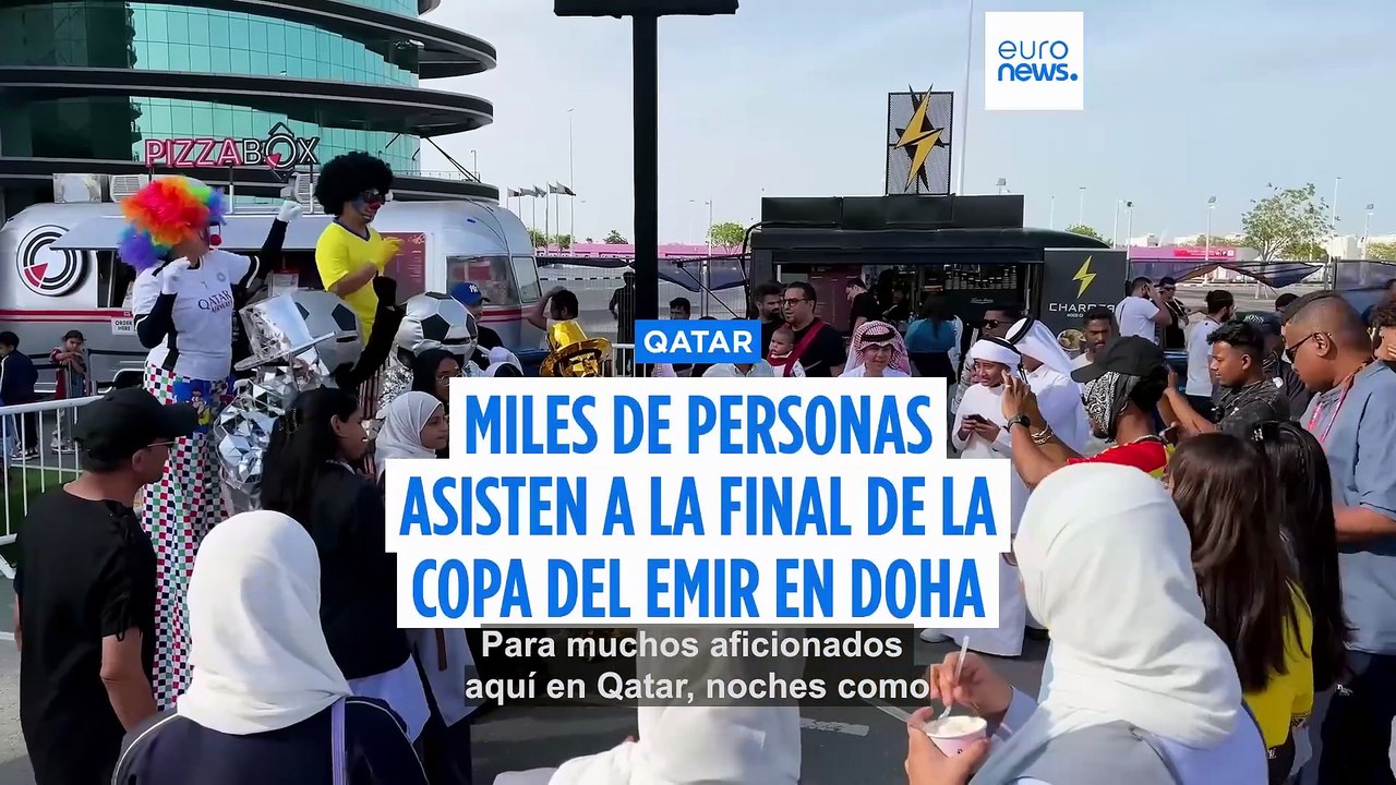 Más de 37.000 personas celebran en Qatar la Copa del Emir