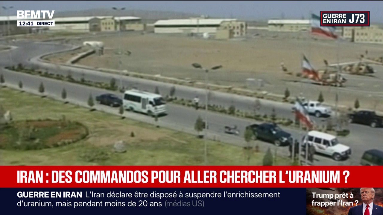 Guerre au Moyen-Orient: comment les États-Unis et Israël envisagent d'aller chercher l'uranium enrichi iranien?