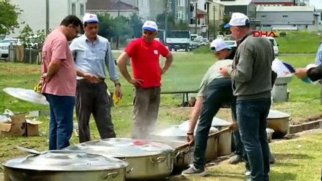 Samsun’un Meşhur Keşkeği Binlerce Vatandaşı Aynı Sofrada Buluşturdu
