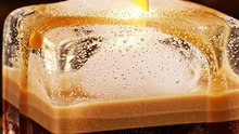 Giant Glowing Coffee Ice Cube ASMR | Ultimate Deep Chill & Mind Relax
