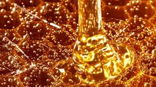 Ultimate Honey Crystal Slab Fracture ASMR | Intense Golden Shatter & Mind Relax